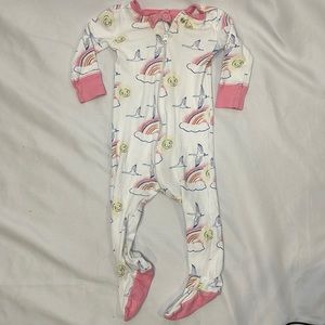 Beaufort Bonnet Company baby girl Noelle Night Night Rainbows, Sunshine 6-12mo